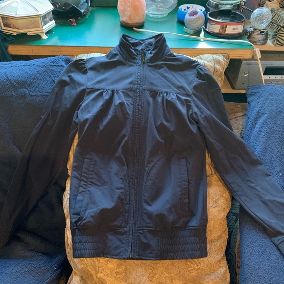 Women’s Sombrio Black Jacket Medium Fall Lightweight - Picture 2 of 7